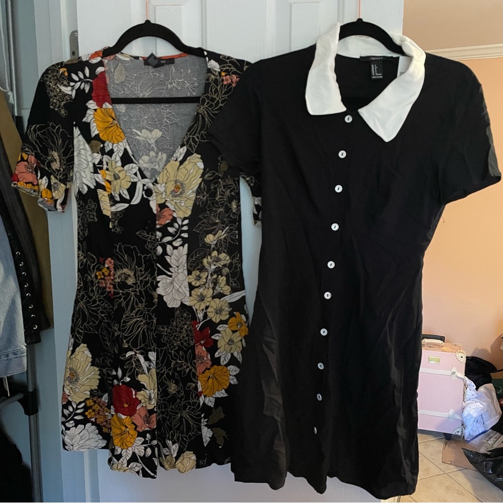 Two Forever 21 dresses